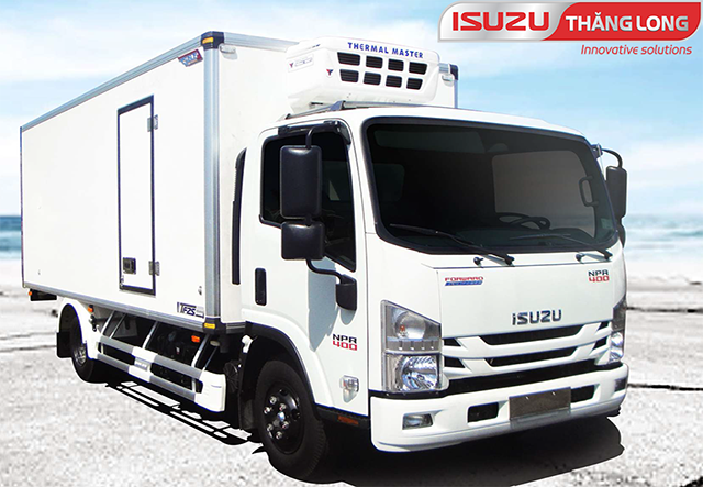Xe tải isuzu 5.5 tấn thùng bạt NQR75LE4 - Xe tải Isuzu Vinh - Nghệ An